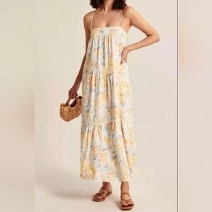 Abercrombie | Tiered Floral Maxi Dress
